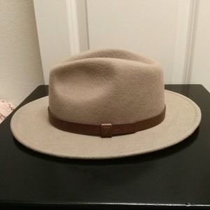 Brixton Messer Medium Brim Fedora Hat 